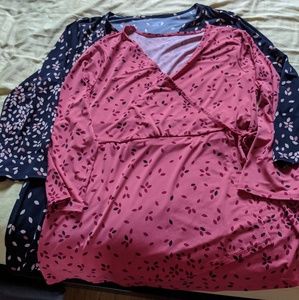 Two Motherhood Maternity tops